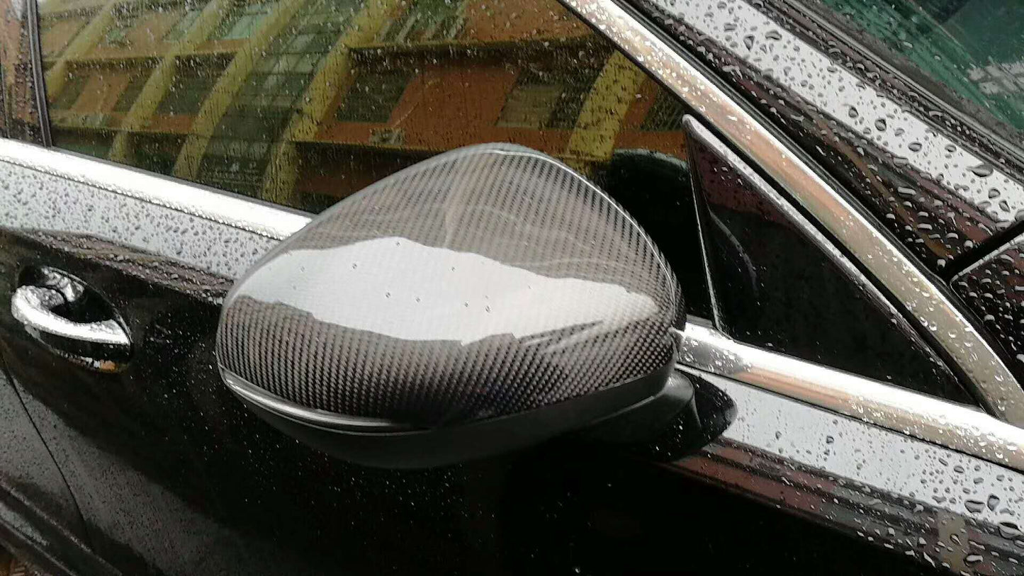 Dry Carbon Fiber Rear View Mirror Cover For Mercedes A-CLASS W177