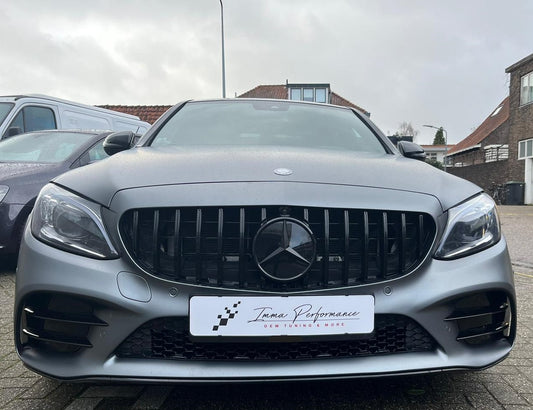 PANAMERICANA GT Sport Grill for Mercedes W205 Facelift with 360 Camera