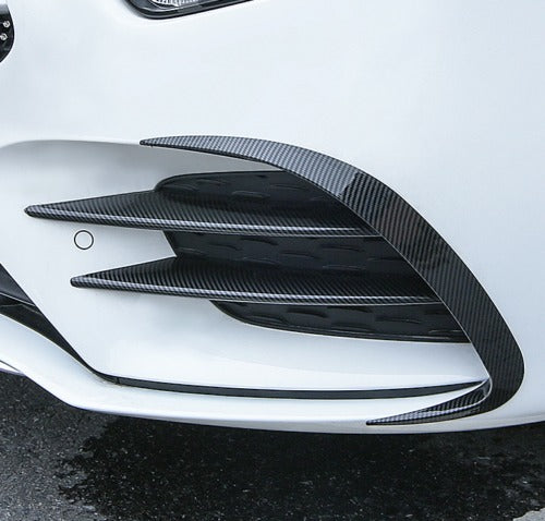 Dry Carbon Fiber Front Bumper Canard for Mercedes-Benz A Class  W177 V177 - Aero Flaps